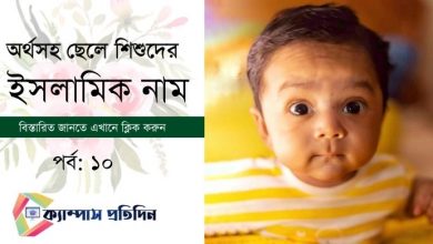 Photo of Muslim Baby Boy Name With Bangla Meaning।অর্থসহ ছেলে শিশুদের ইসলামিক নাম।