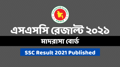 SSC Result 2021 Madrasa Board