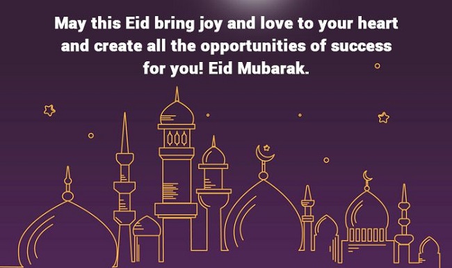 eid mubarak wishes status