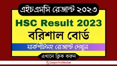 hsc result 2023 barisal board