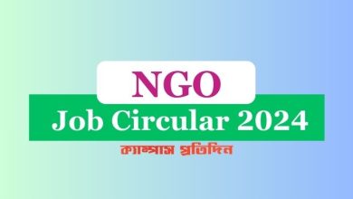NGO Job Circular 2024